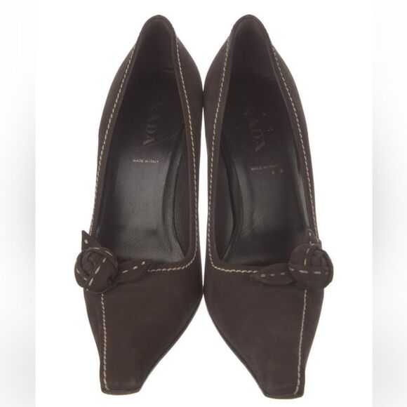 Prada Suede Pumps - Picture 2 of 5